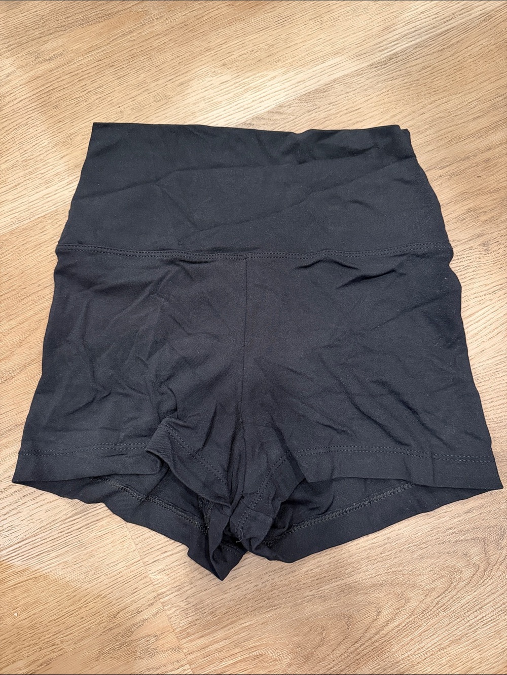 Capezio High-Waist Black Dance Shorts